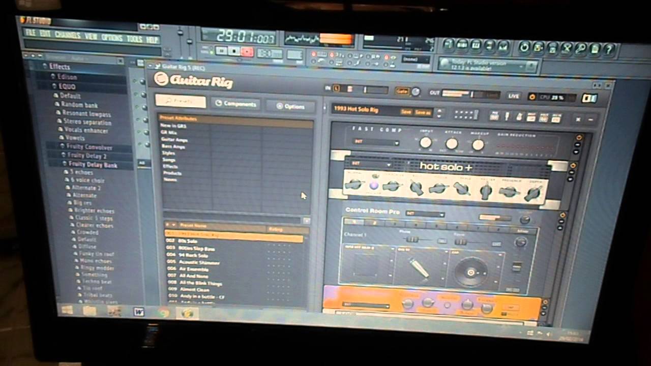how to record guitar on fl studio